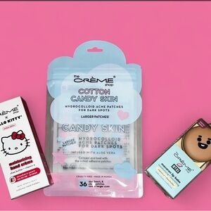 The Crème Shop Hello Kitty & BT21 K-Beauty Skincare Bundle 3pc